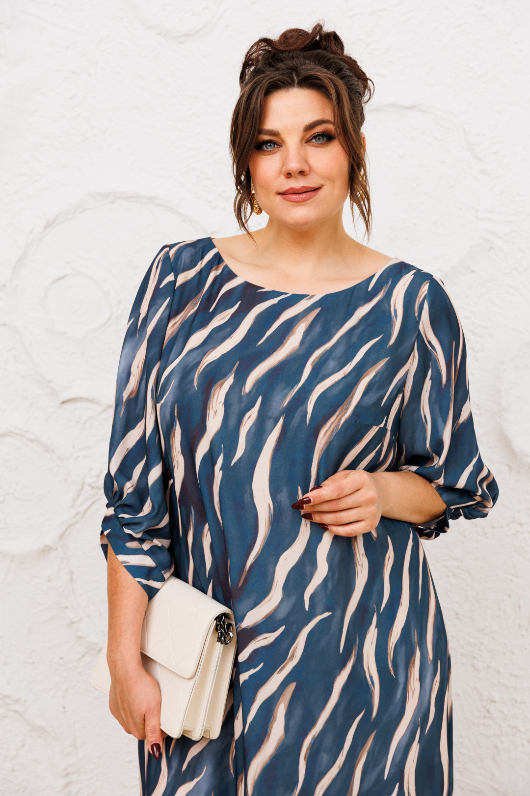 Платье Romanovich Style 1-2442 лазурно+синий - фото 6