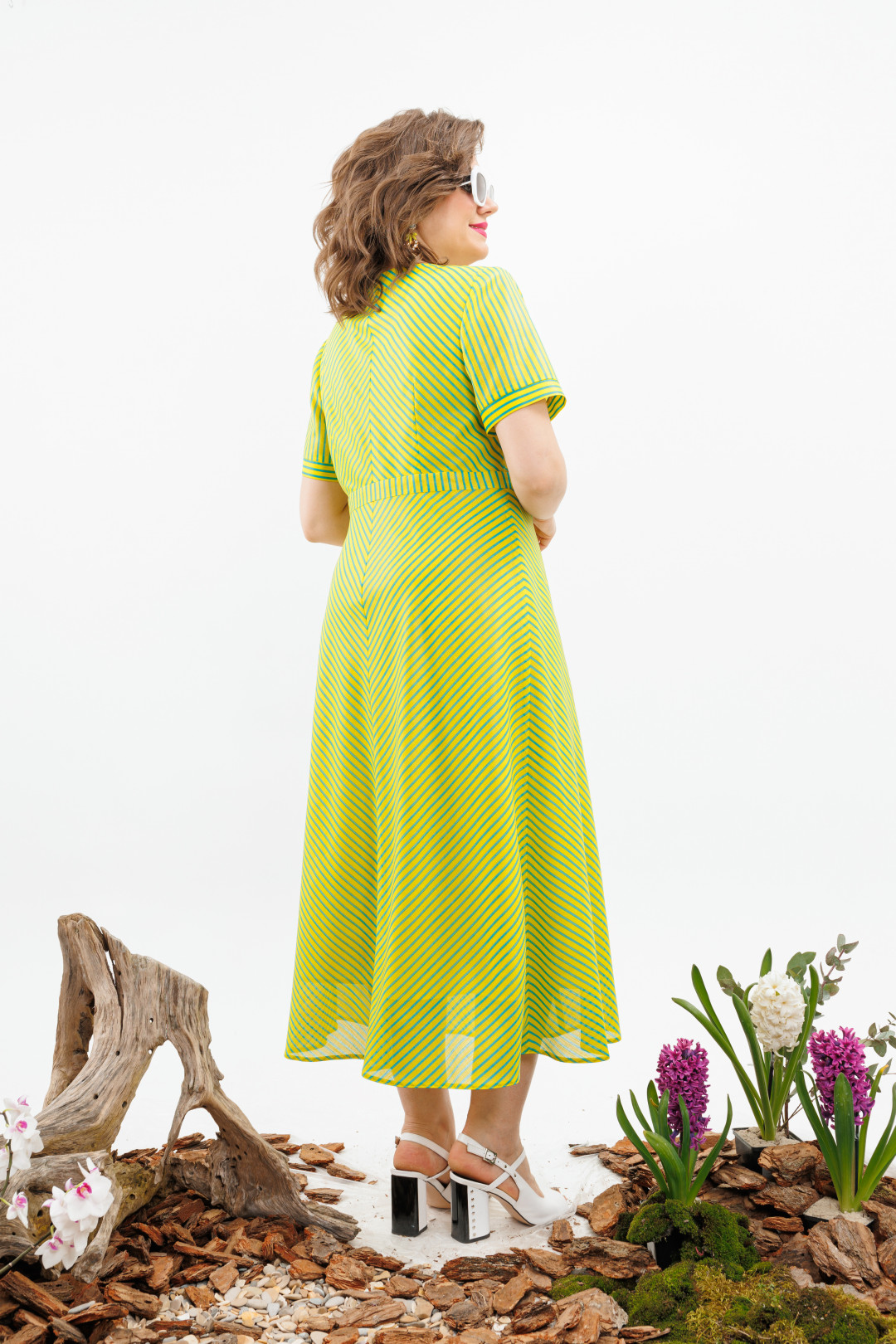 Платье Romanovich Style 1-2507 жёлтый