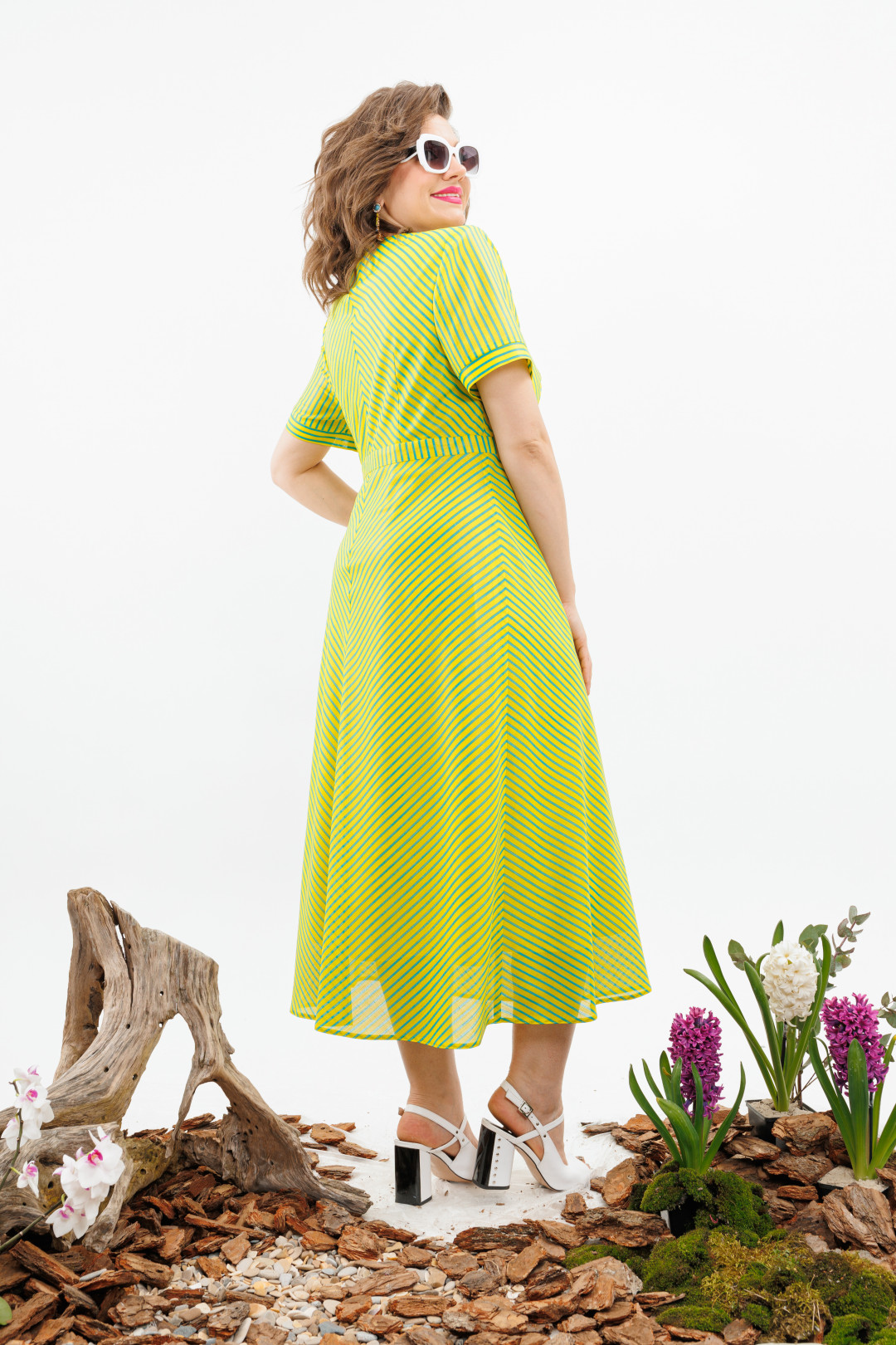 Платье Romanovich Style 1-2507 жёлтый