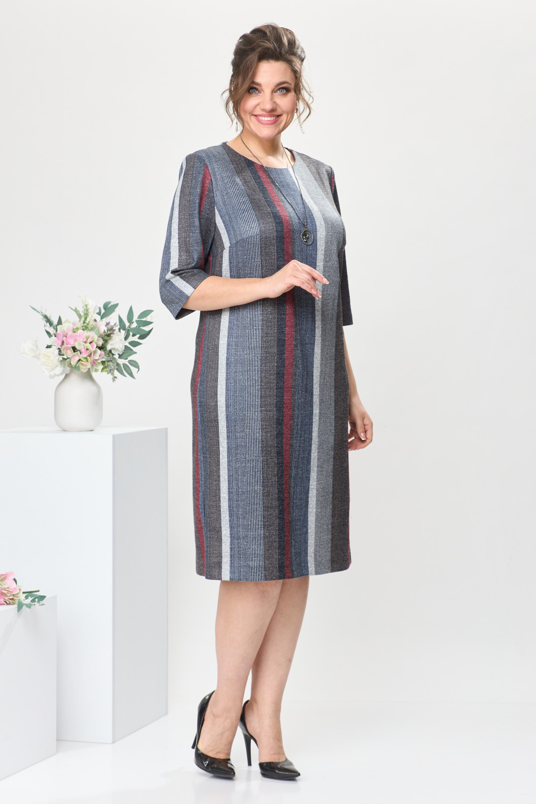 Платье Romanovich Style 1-2639 полоска - фото 1