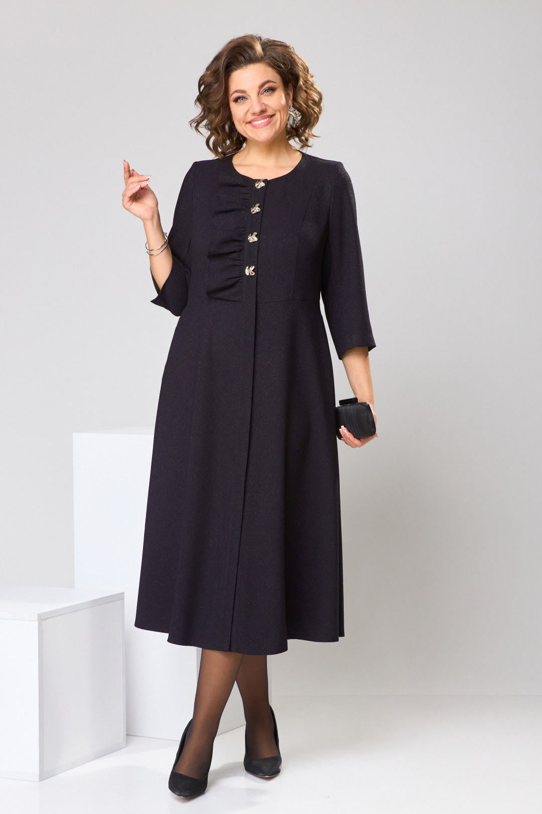 Платье Romanovich Style 1-2747 синий - фото 2