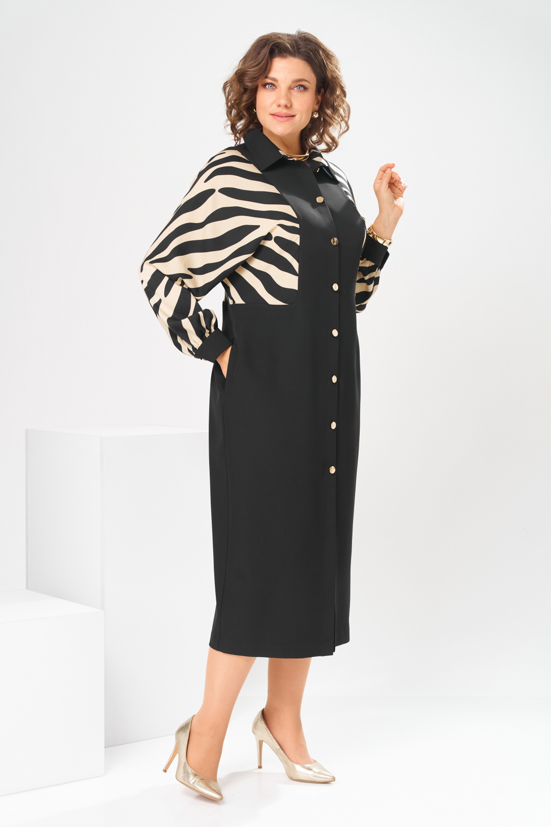 Платье Romanovich Style 1-2754 черный - фото 2