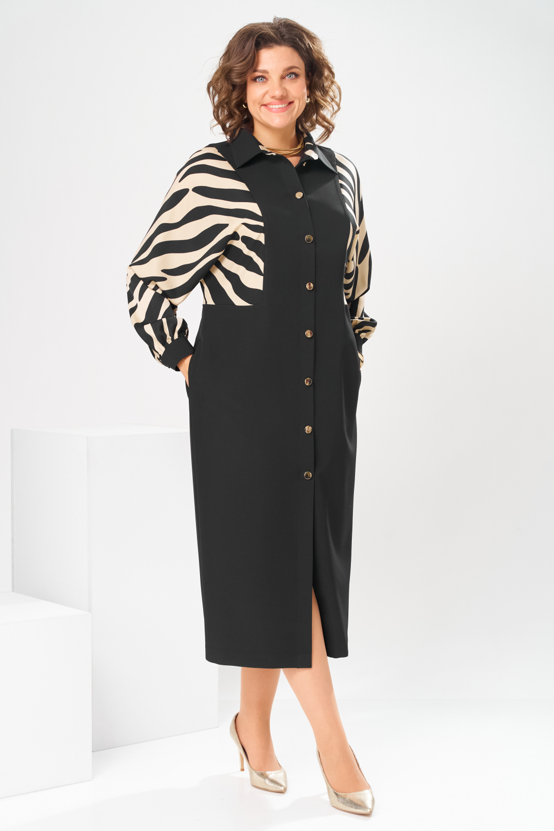 Платье Romanovich Style 1-2754 черный - фото 3