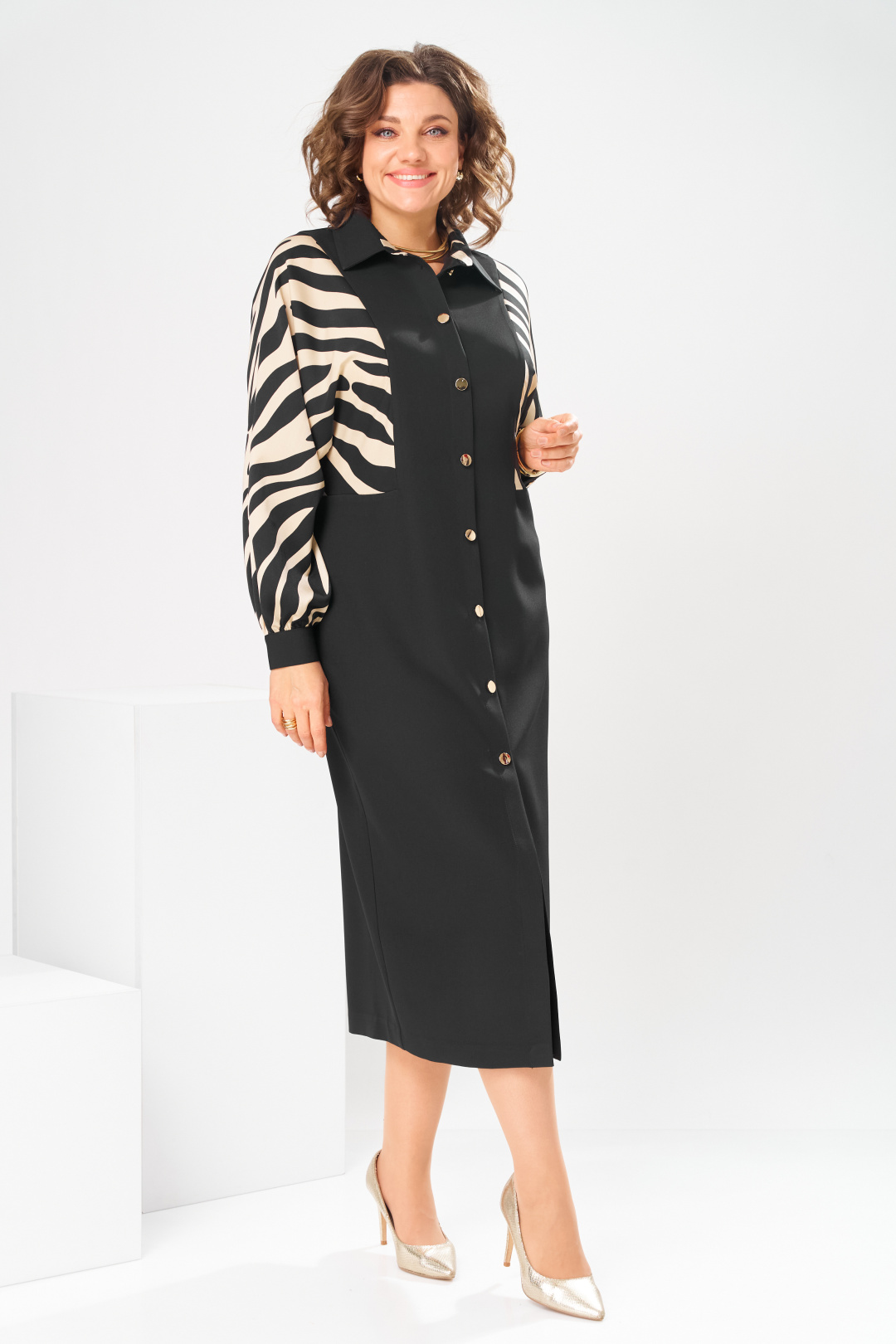 Платье Romanovich Style 1-2754 черный - фото 4