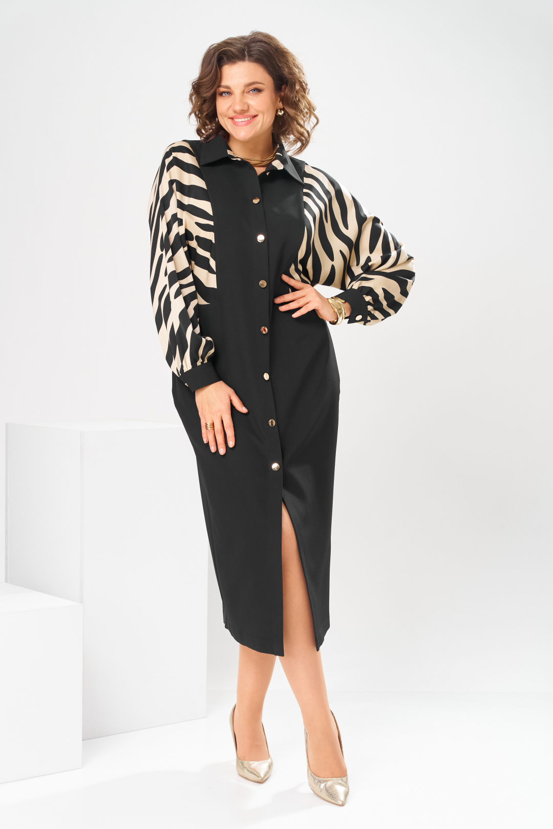 Платье Romanovich Style 1-2754 черный - фото 5