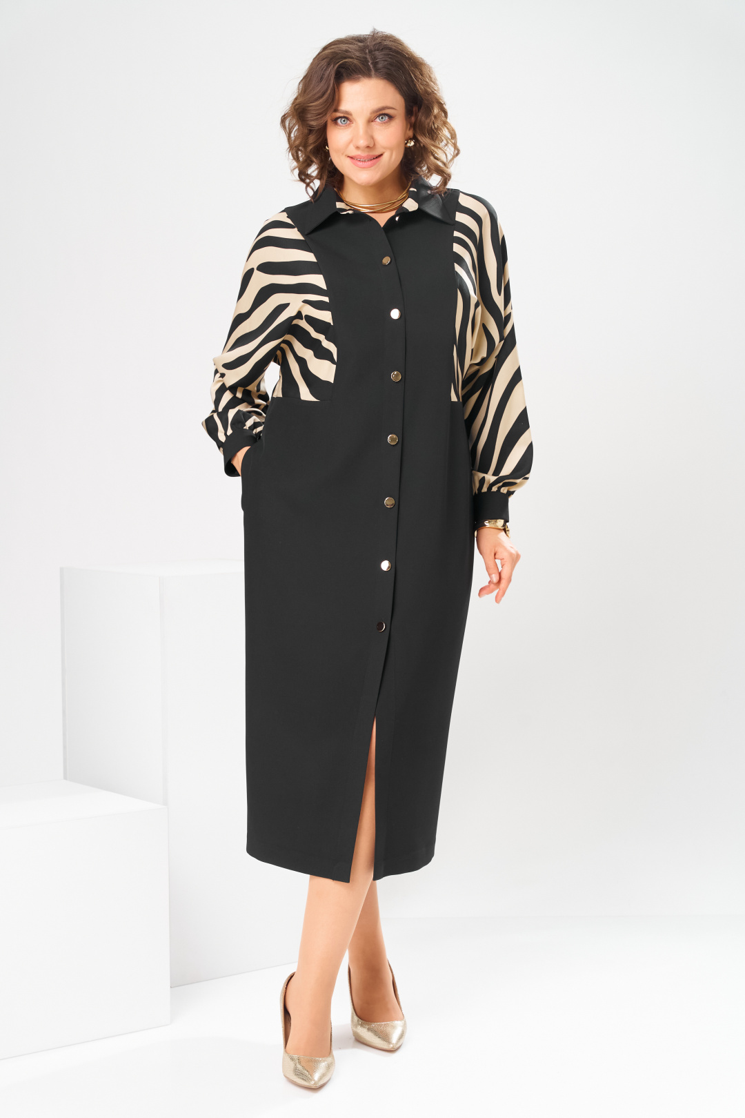 Платье Romanovich Style 1-2754 черный - фото 6