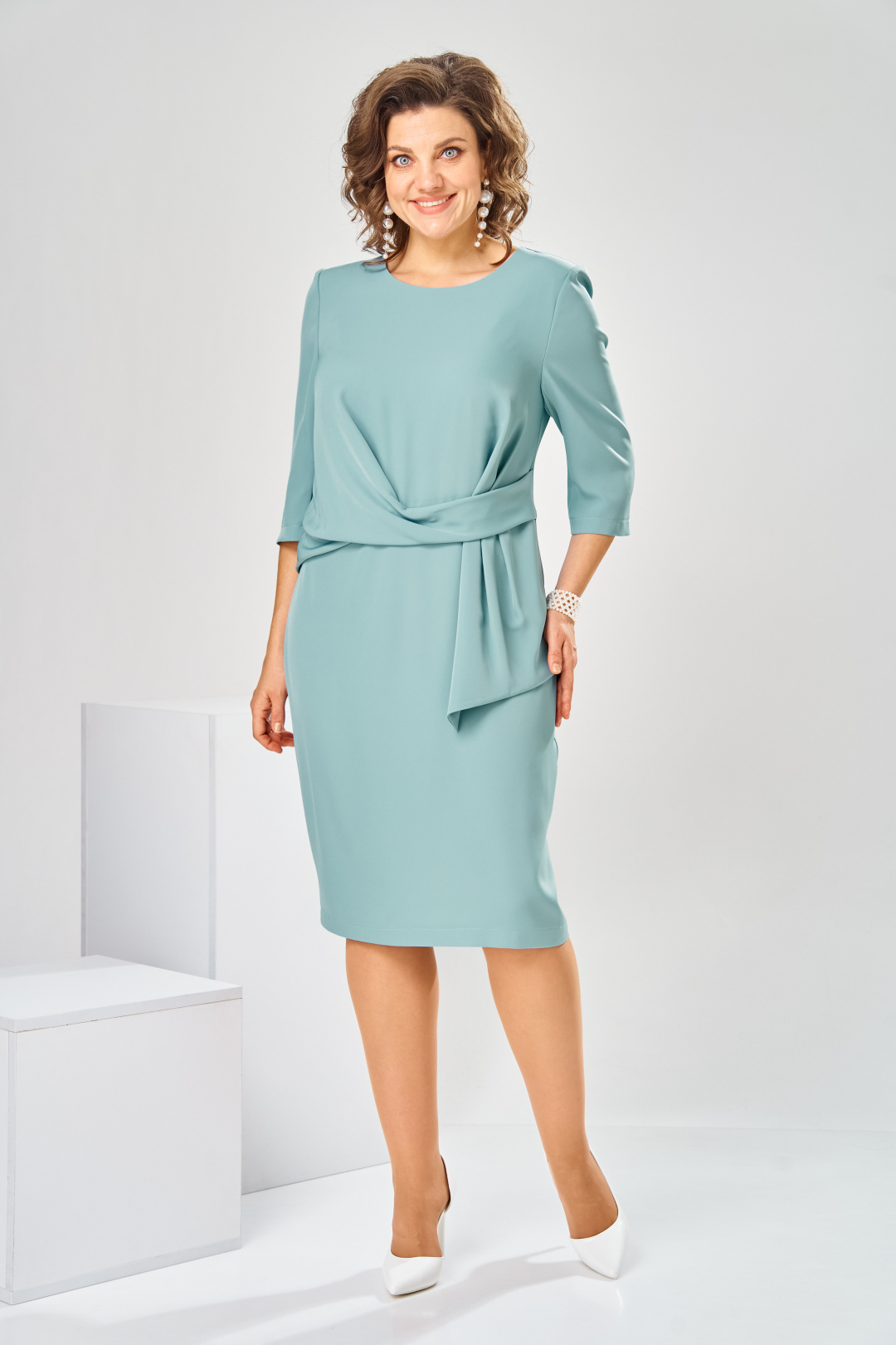 Платье Romanovich Style 1-2761К мята - фото 1