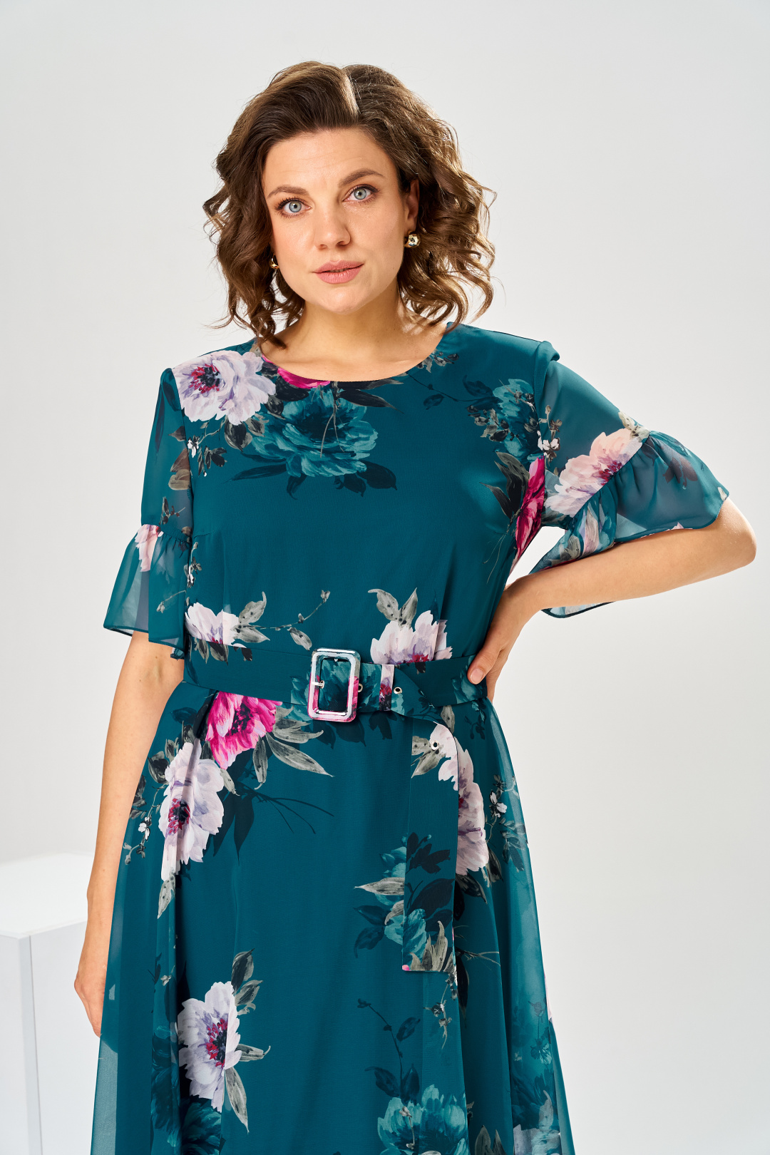 Платье Romanovich Style 1-2803 изумрудный