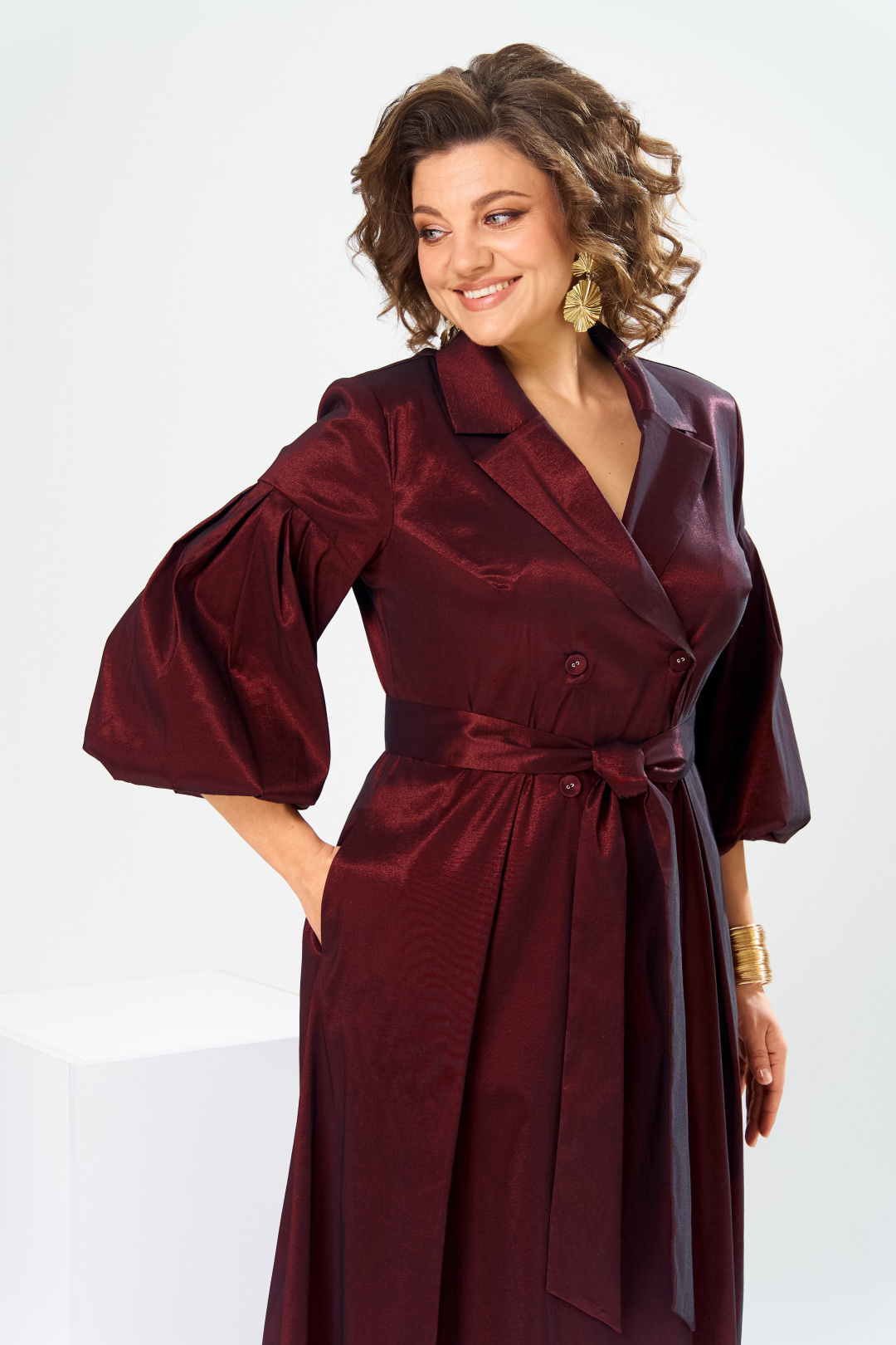 Платье Romanovich Style 1-2837 бордовый-1