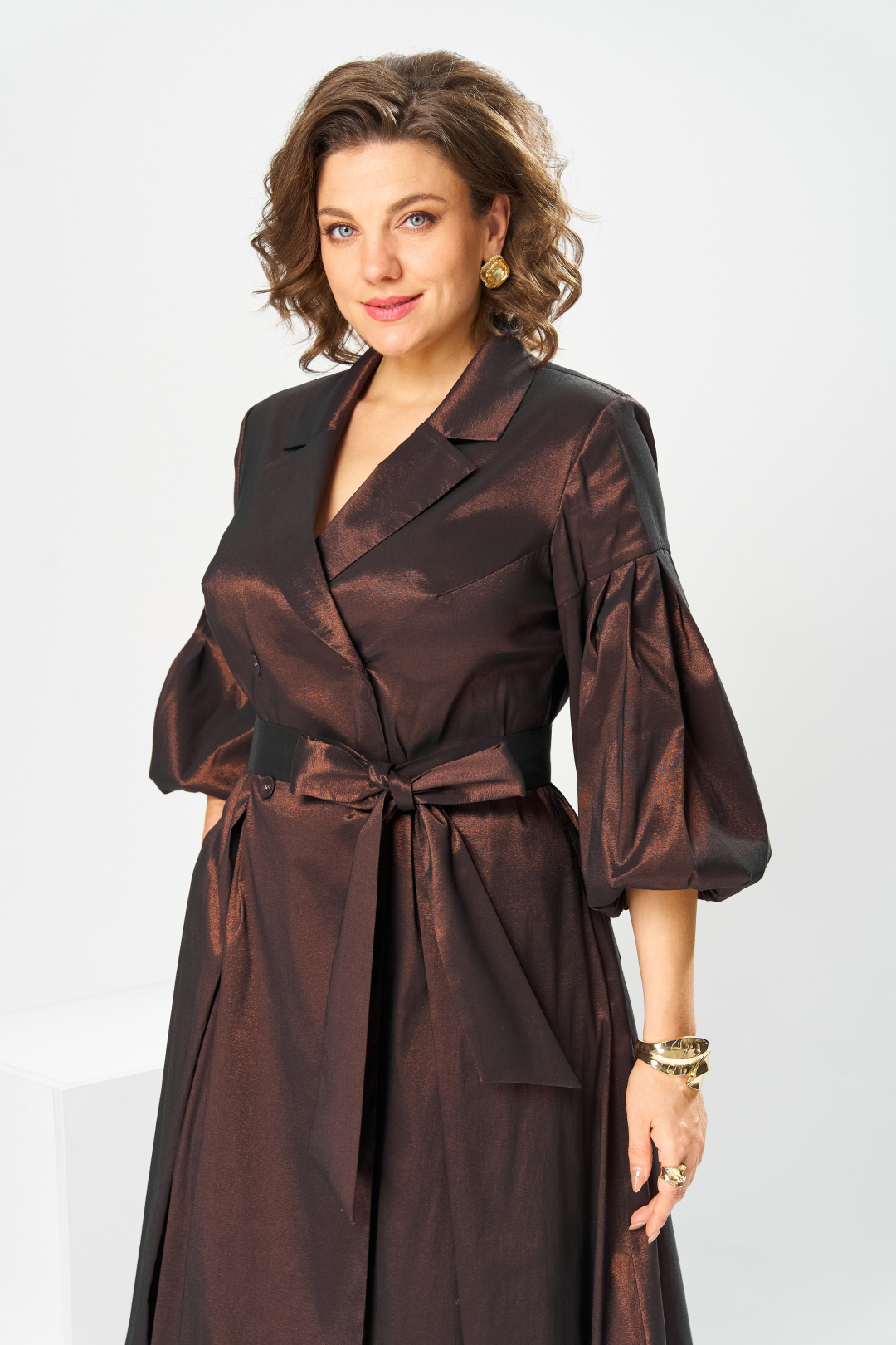 Платье Romanovich Style 1-2837 коричневый