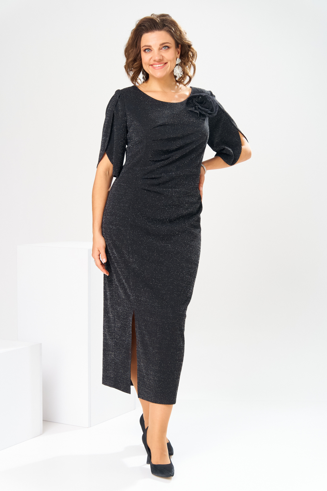 Платье Romanovich Style 1-2853 чёрный - фото 1