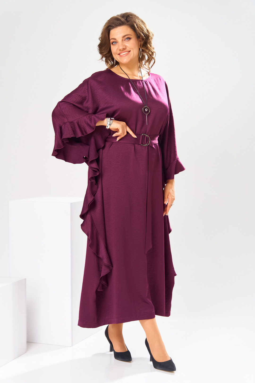 Платье Romanovich Style 1-2870 бордо - фото 1