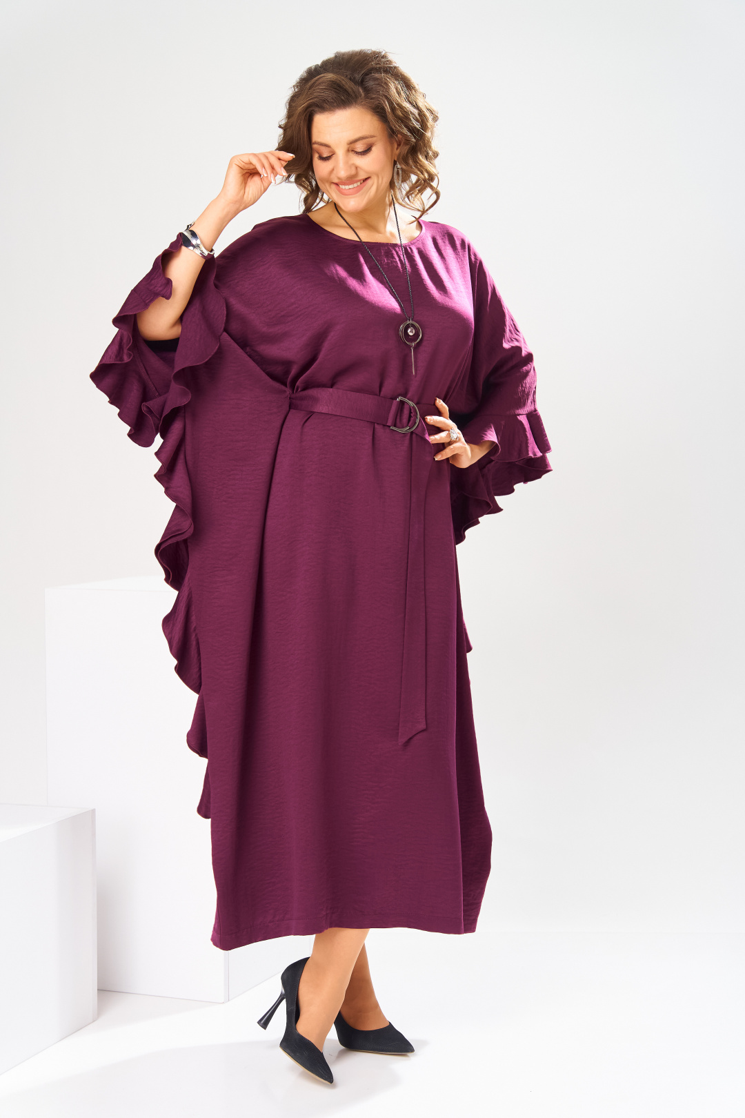 Платье Romanovich Style 1-2870 бордо - фото 2