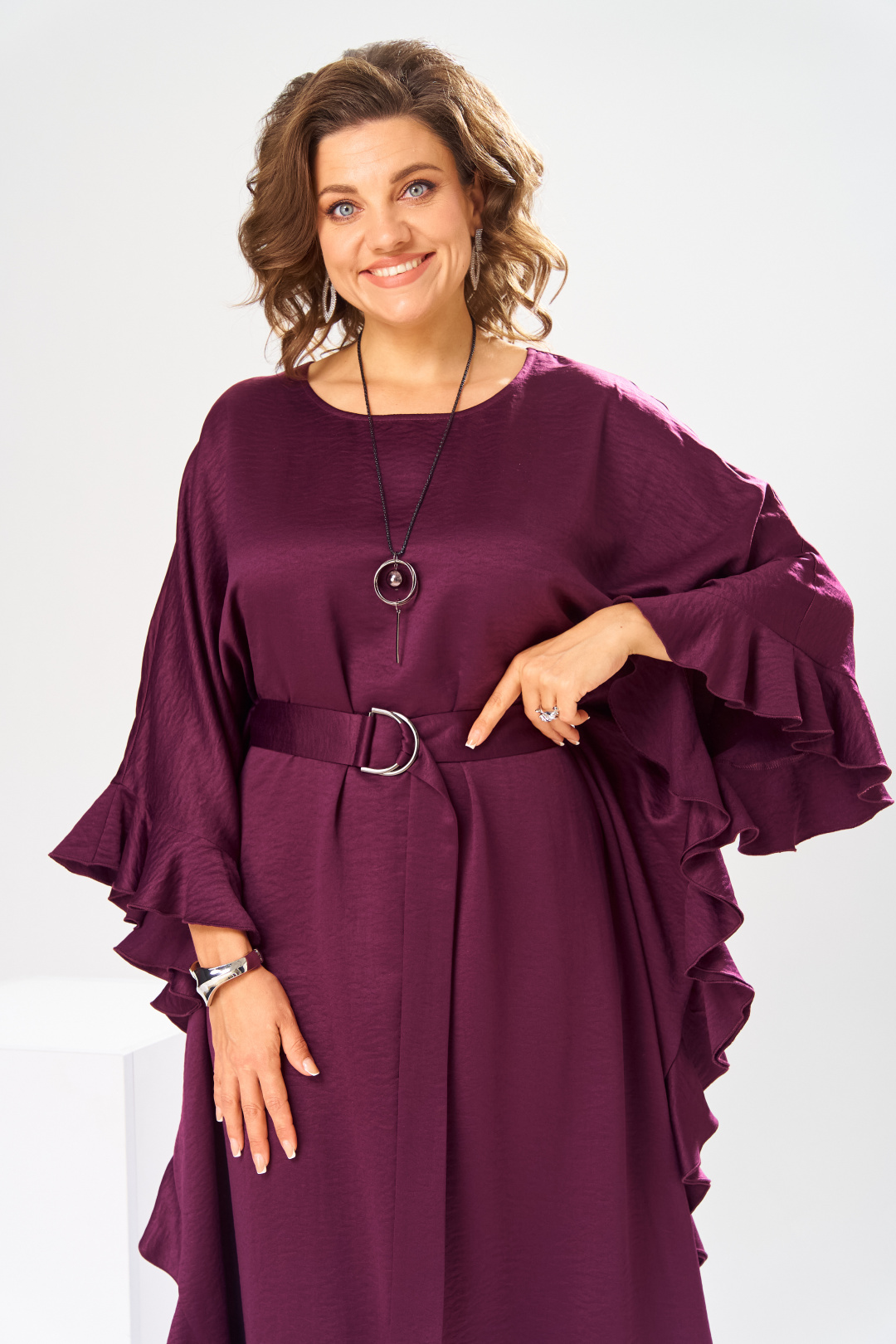 Платье Romanovich Style 1-2870 бордо - фото 6