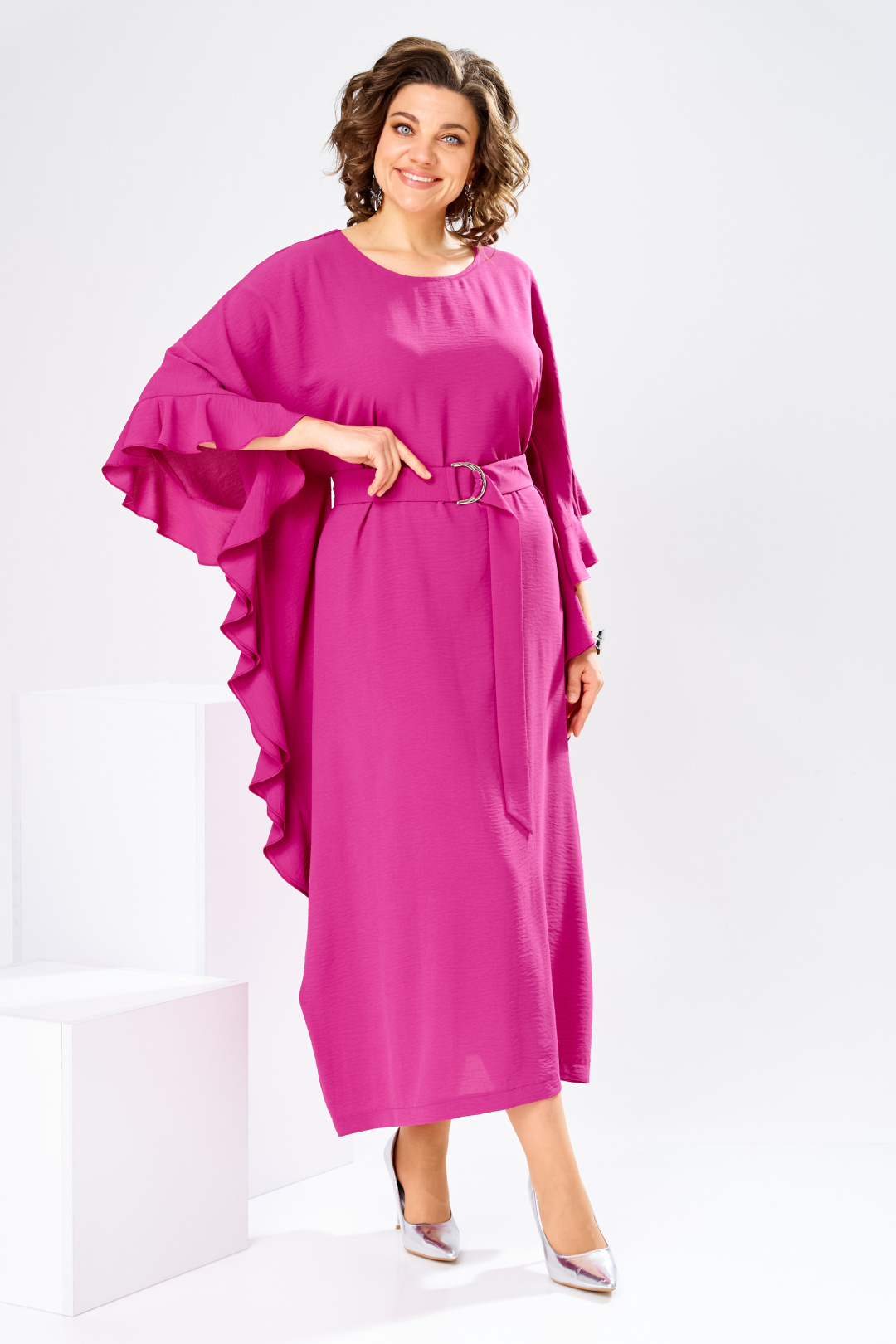 Платье Romanovich Style 1-2870 фуксия - фото 2