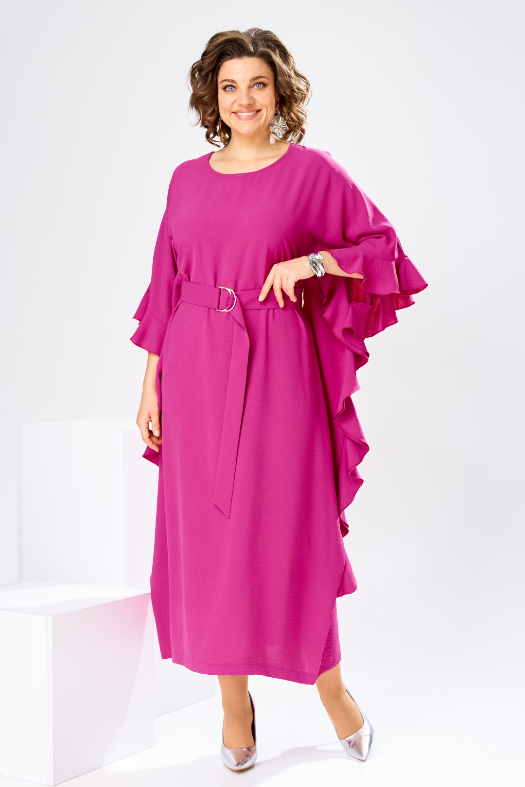 Платье Romanovich Style 1-2870 фуксия - фото 3