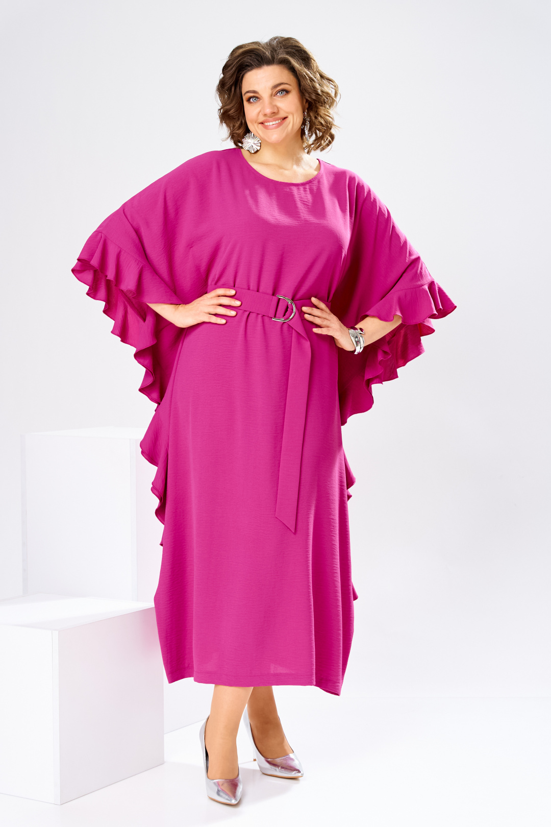Платье Romanovich Style 1-2870 фуксия - фото 4