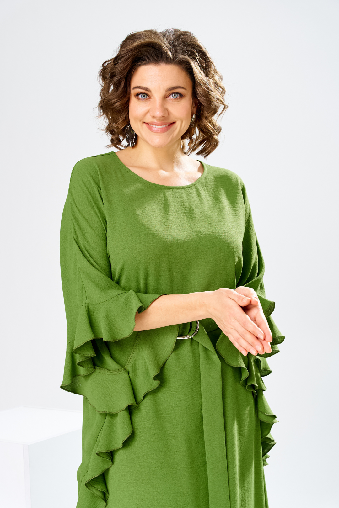 Платье Romanovich Style 1-2870 олива - фото 3