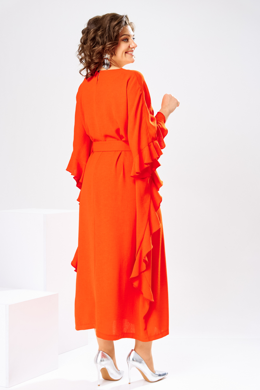 Платье Romanovich Style 1-2870 оранжевый