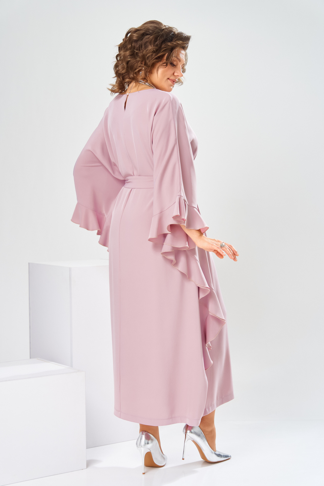 Платье Romanovich Style 1-2870 пудровый - фото 2