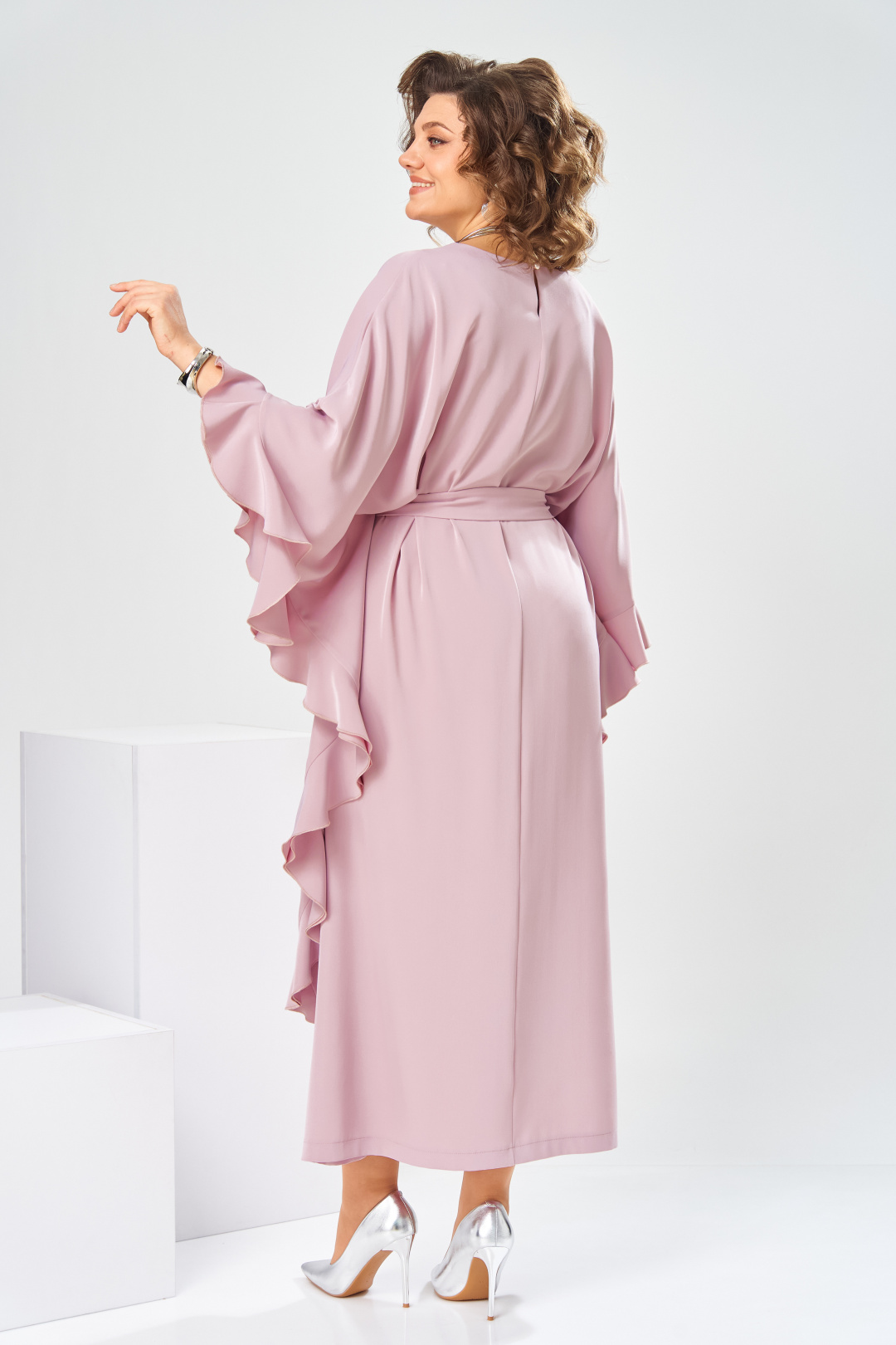 Платье Romanovich Style 1-2870 пудровый - фото 3