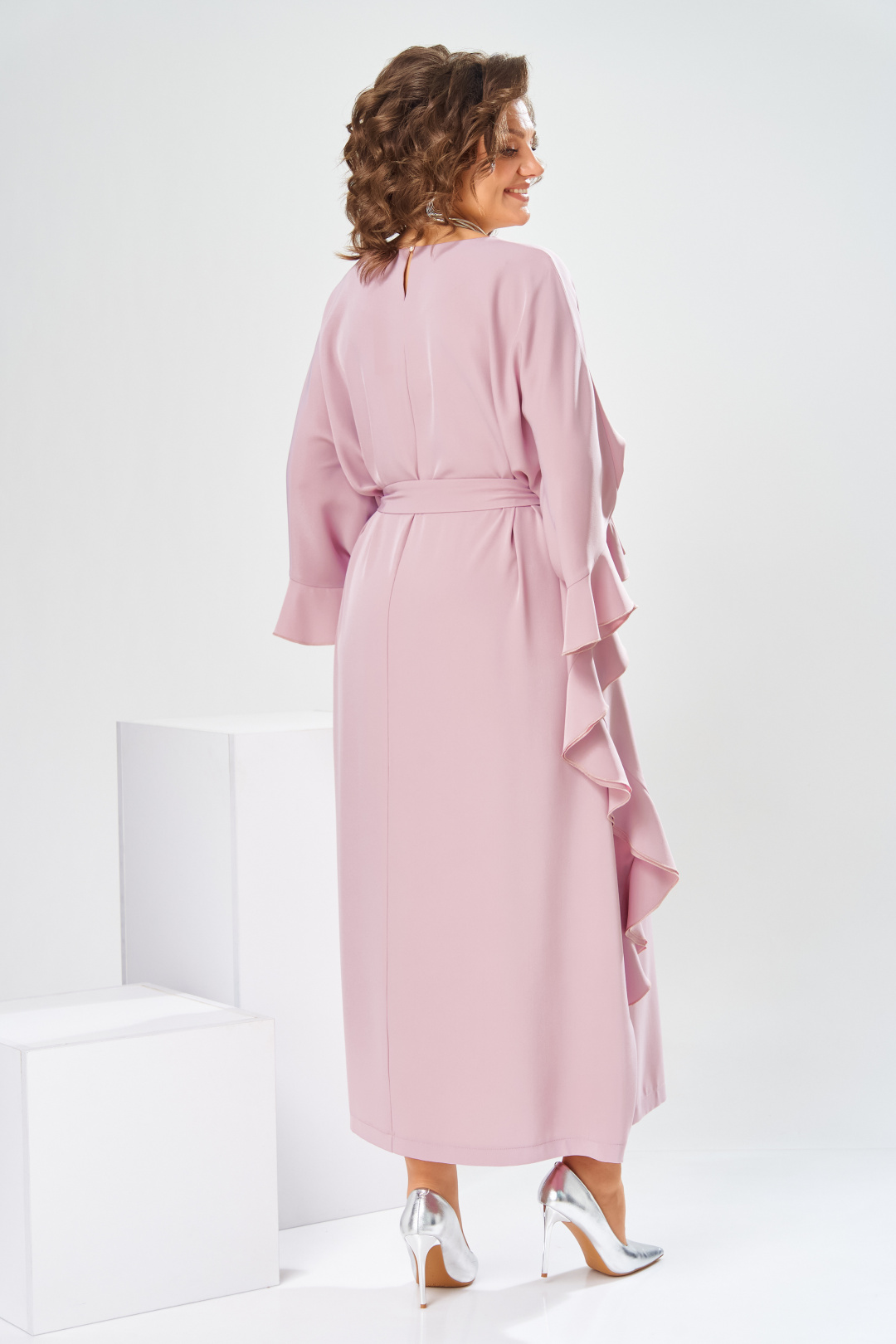 Платье Romanovich Style 1-2870 пудровый - фото 4