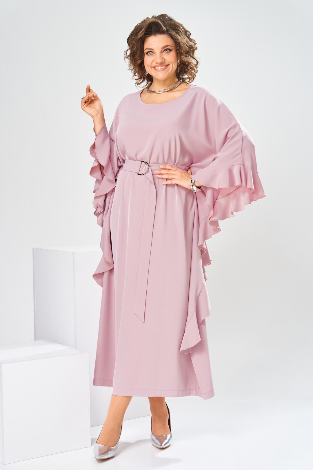 Платье Romanovich Style 1-2870 пудровый