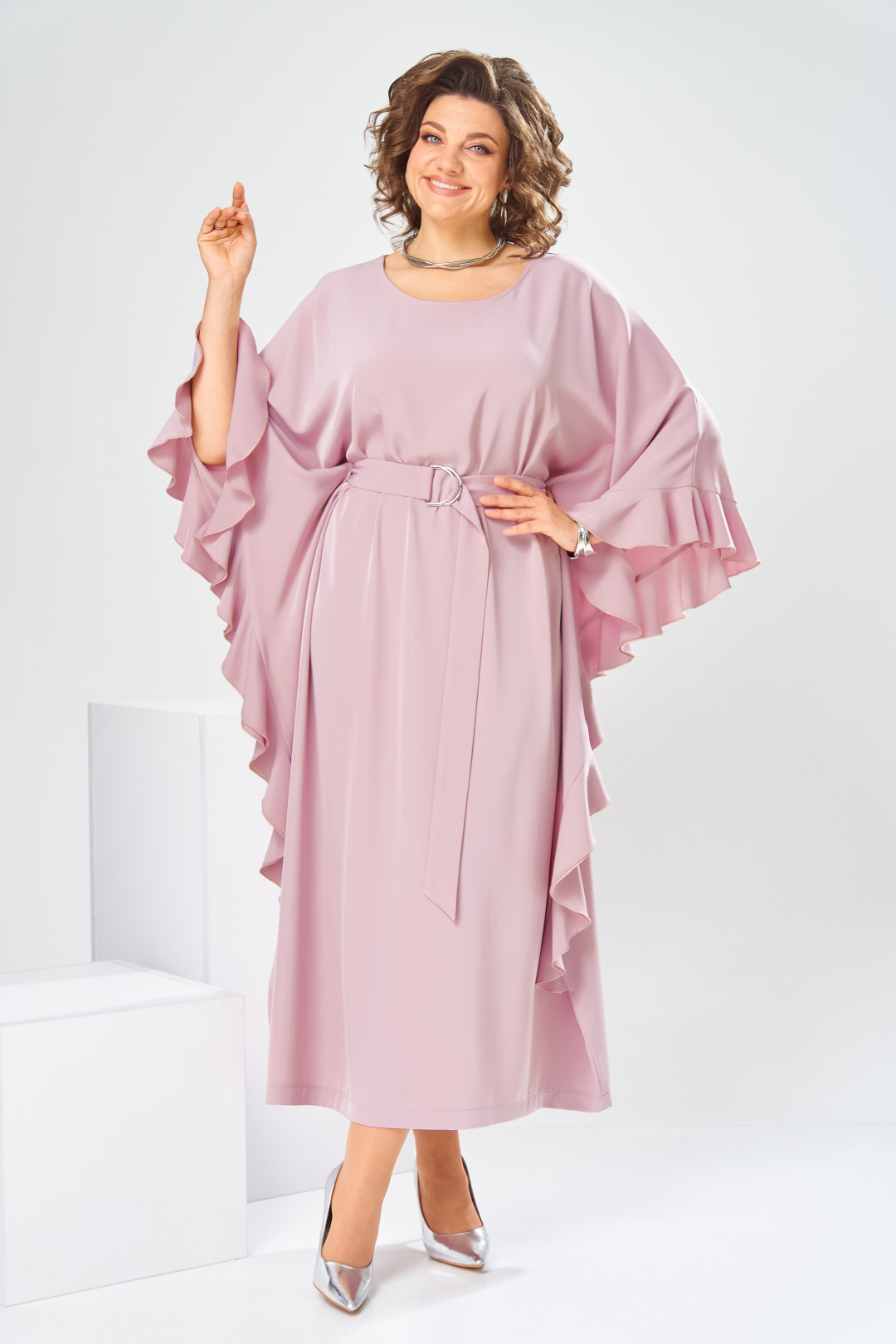 Платье Romanovich Style 1-2870 пудровый