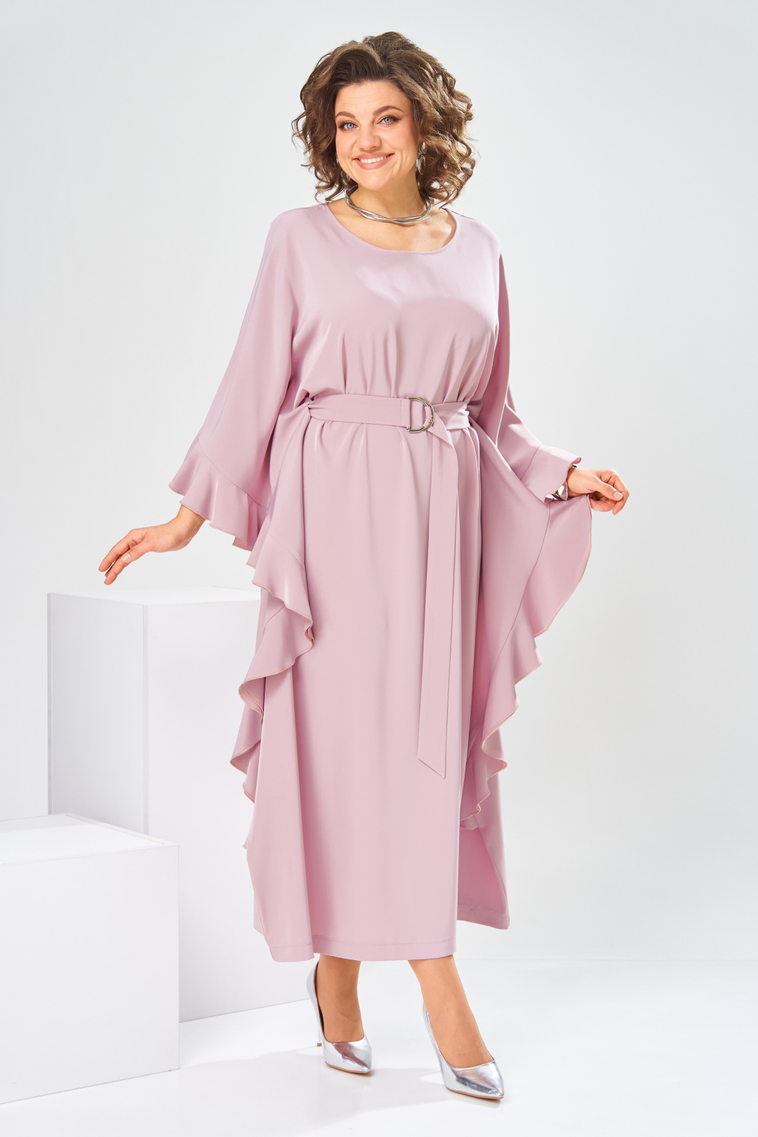 Платье Romanovich Style 1-2870 пудровый