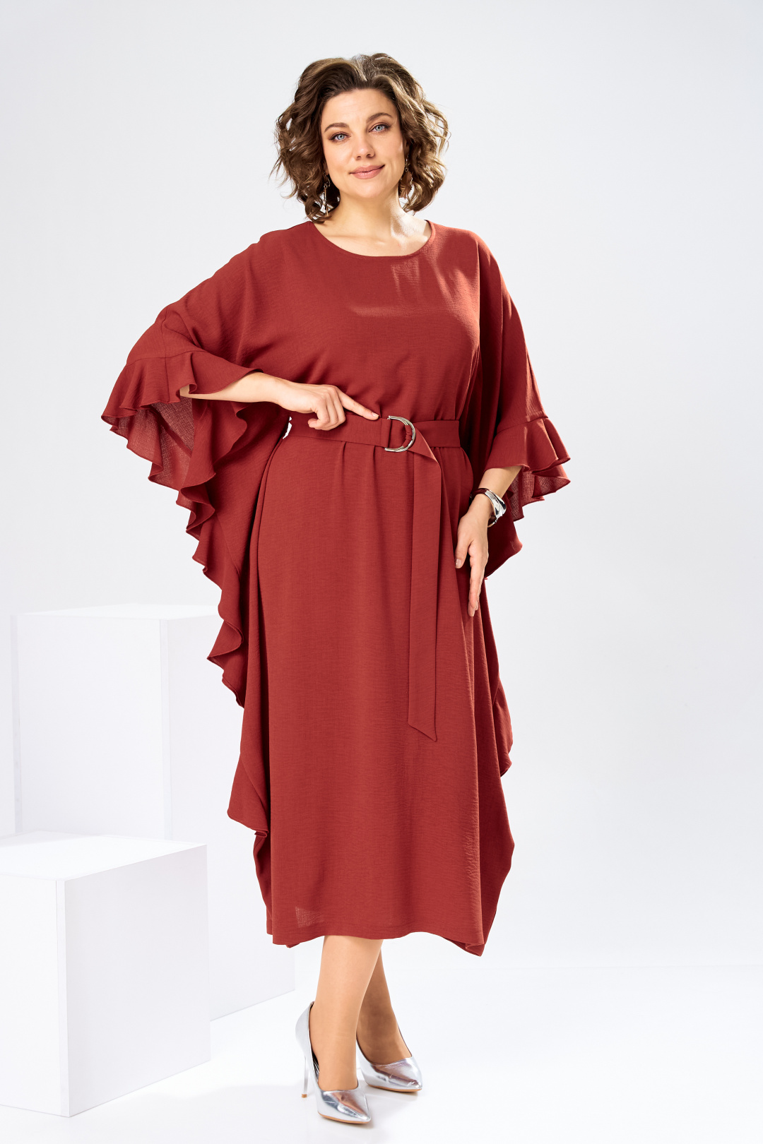 Платье Romanovich Style 1-2870 терракотовый - фото 1