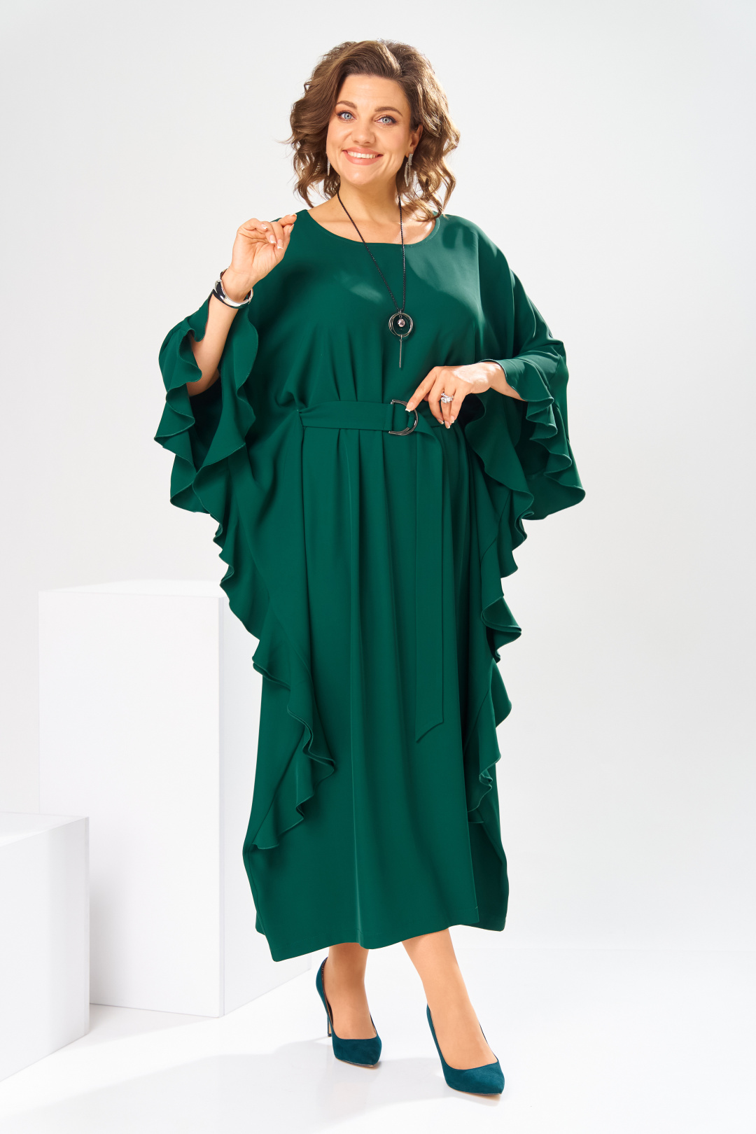 Платье Romanovich Style 1-2870 зелёный - фото 2