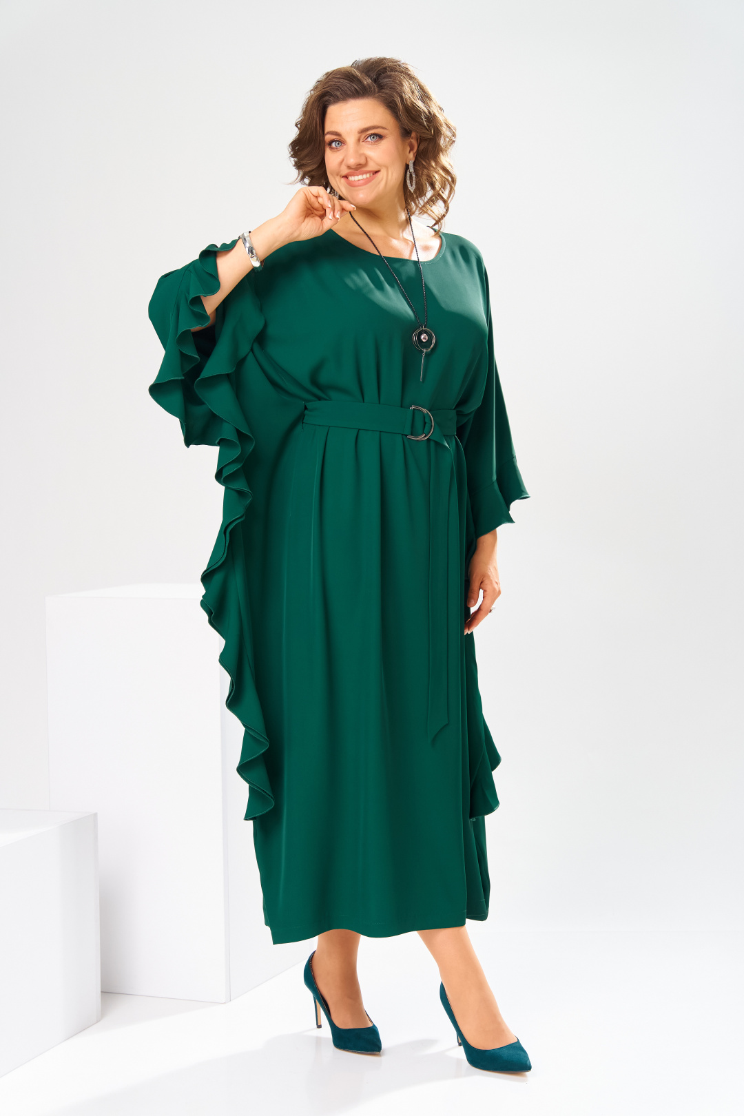 Платье Romanovich Style 1-2870 зелёный - фото 6