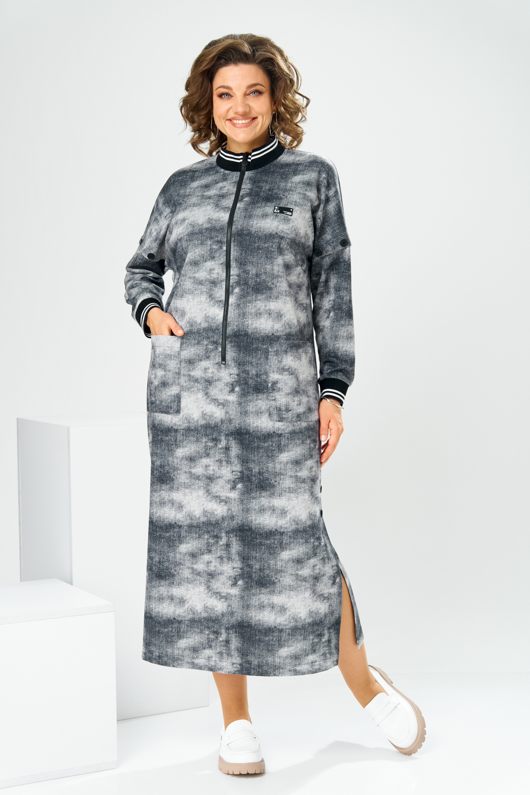 Платье Romanovich Style 1-2885 синий - фото 3