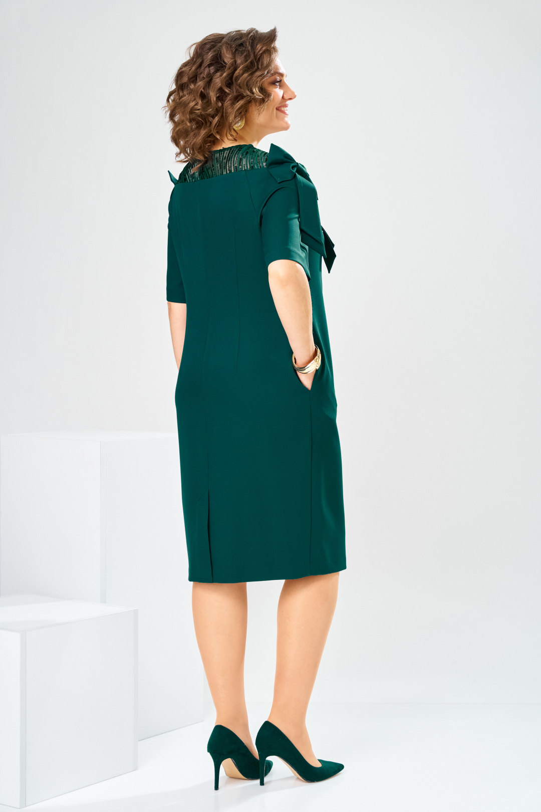 Платье Romanovich Style 1-2899 изумруд