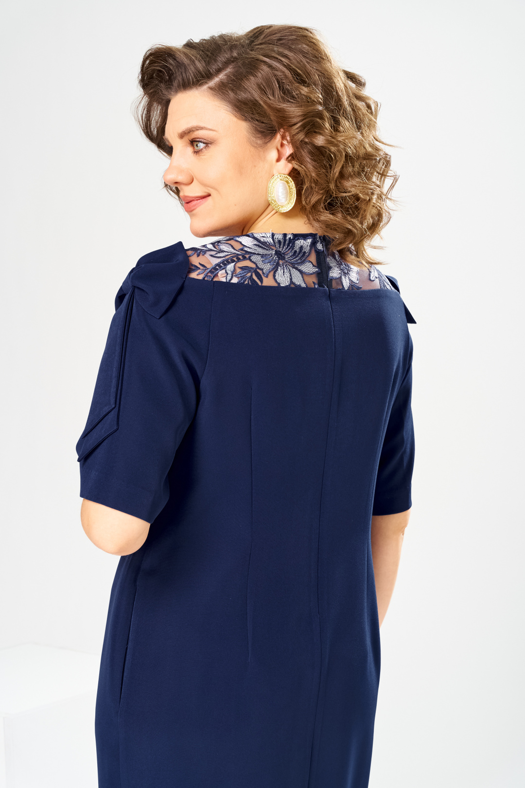 Платье Romanovich Style 1-2899 сине-белый