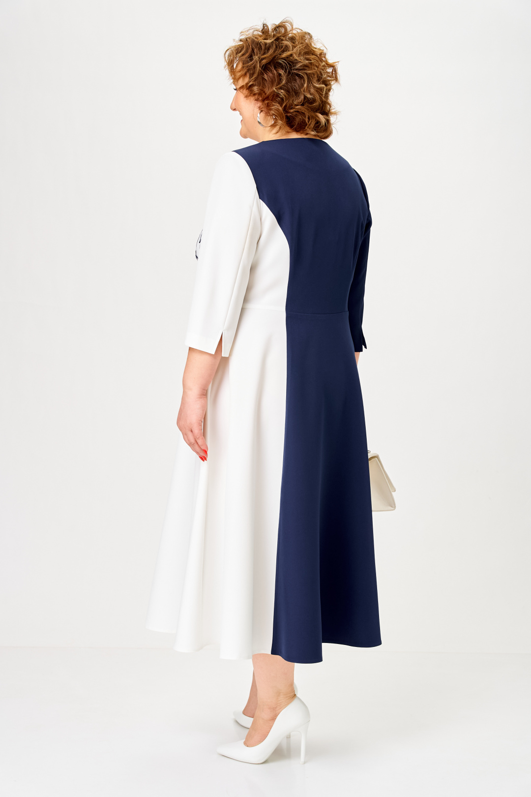 Платье Romanovich Style 1-2905 сине-белый