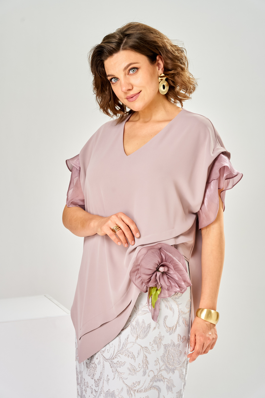 Платье Romanovich Style 1-2919 пыльно-розовый