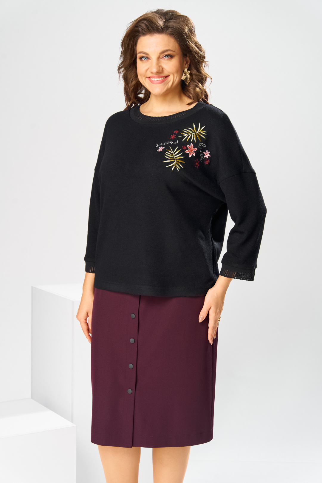 Костюм Romanovich Style 2-2045 бордовый - фото 5