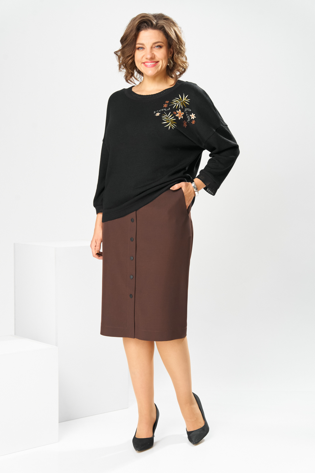 Костюм Romanovich Style 2-2045 коричневый - фото 3