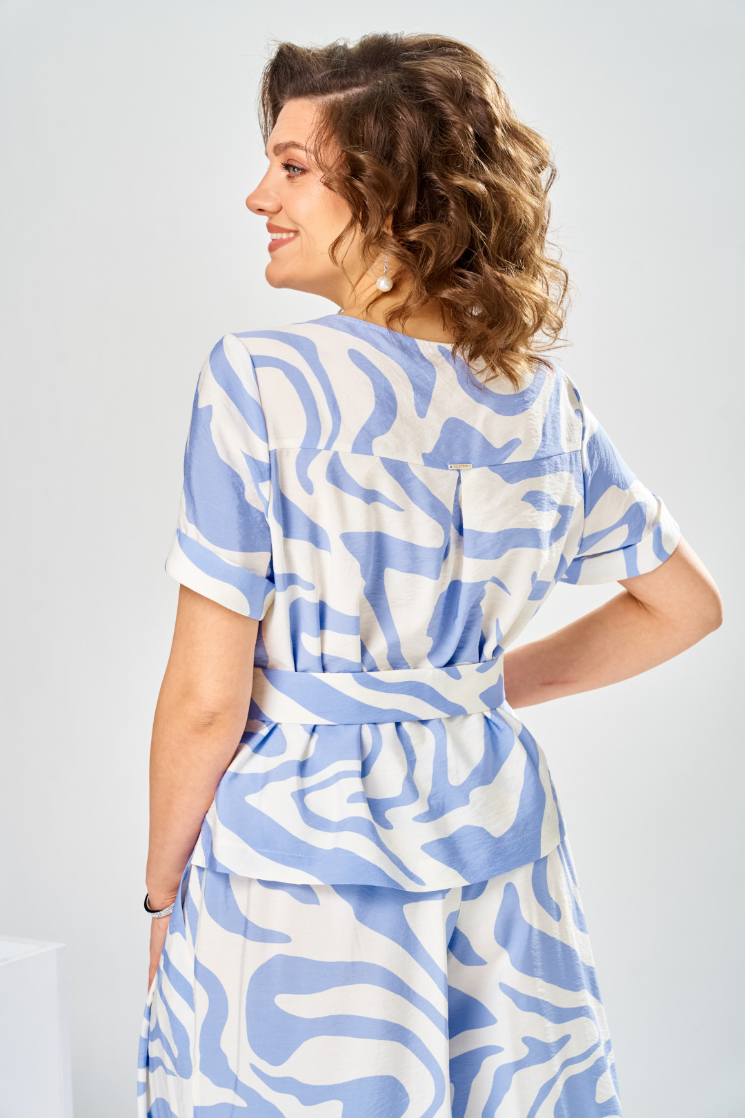 Костюм Romanovich Style 2-2704 бело-голубой