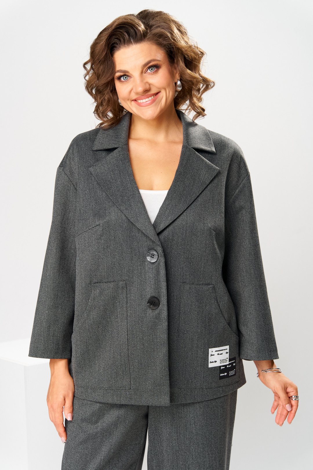 Костюм Romanovich Style 2-2716 серый - фото 5