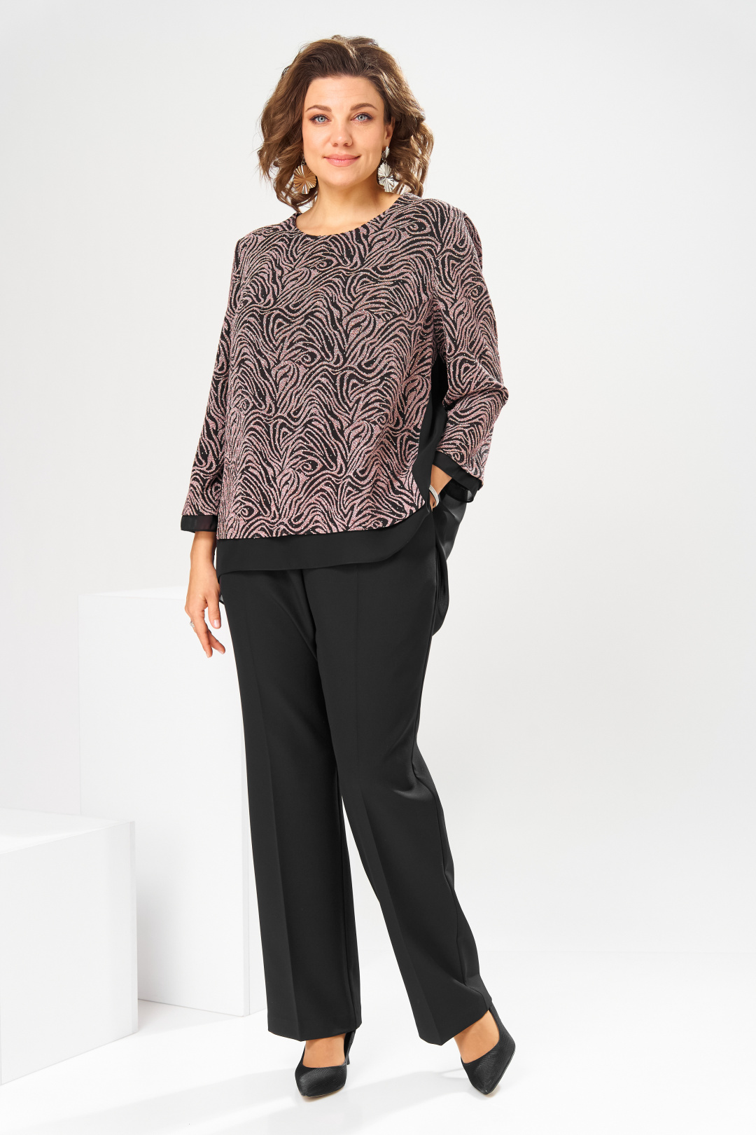 Костюм Romanovich Style 2-2880 чёрный + клевер - фото 6