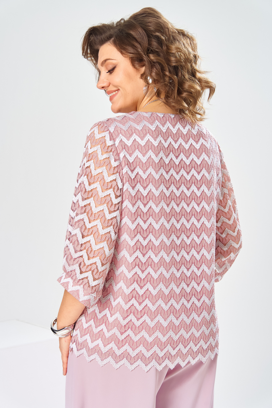 Костюм Romanovich Style 2-2892 пудровый - фото 4