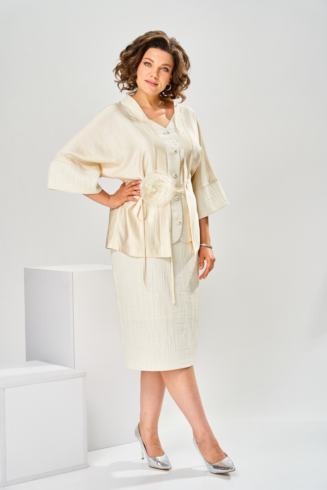 Костюм Romanovich Style 2-2964 молочный