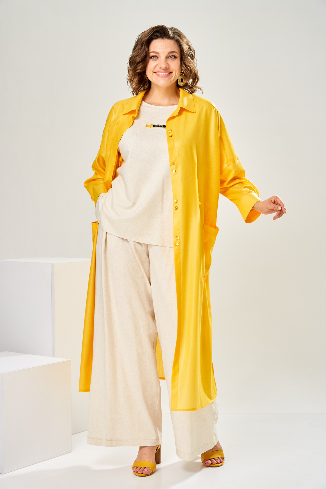 Костюм Romanovich Style 3-2932 желтый