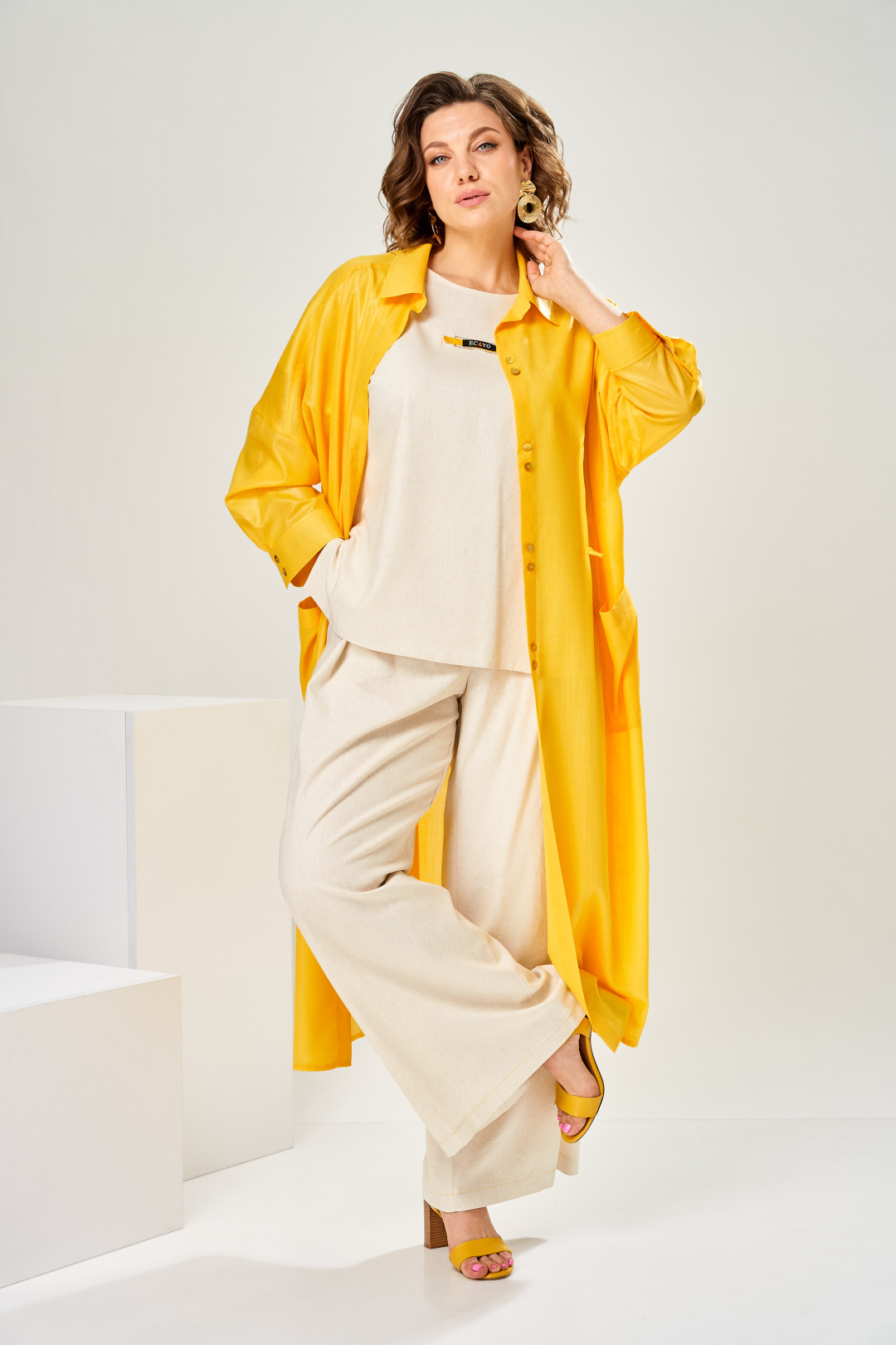 Костюм Romanovich Style 3-2932 желтый