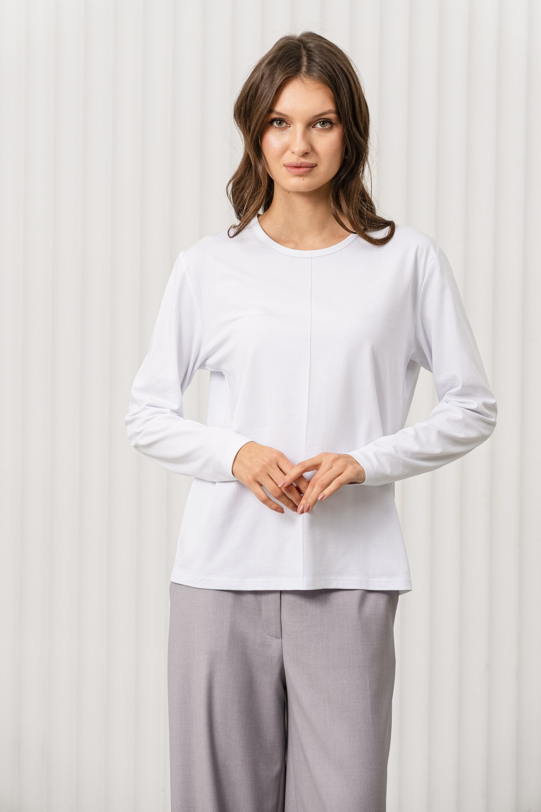 Джемпер Romgil РП0145-ХЛ2 белый - фото 1