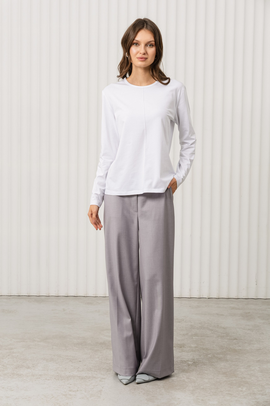 Джемпер Romgil РП0145-ХЛ2 белый - фото 5