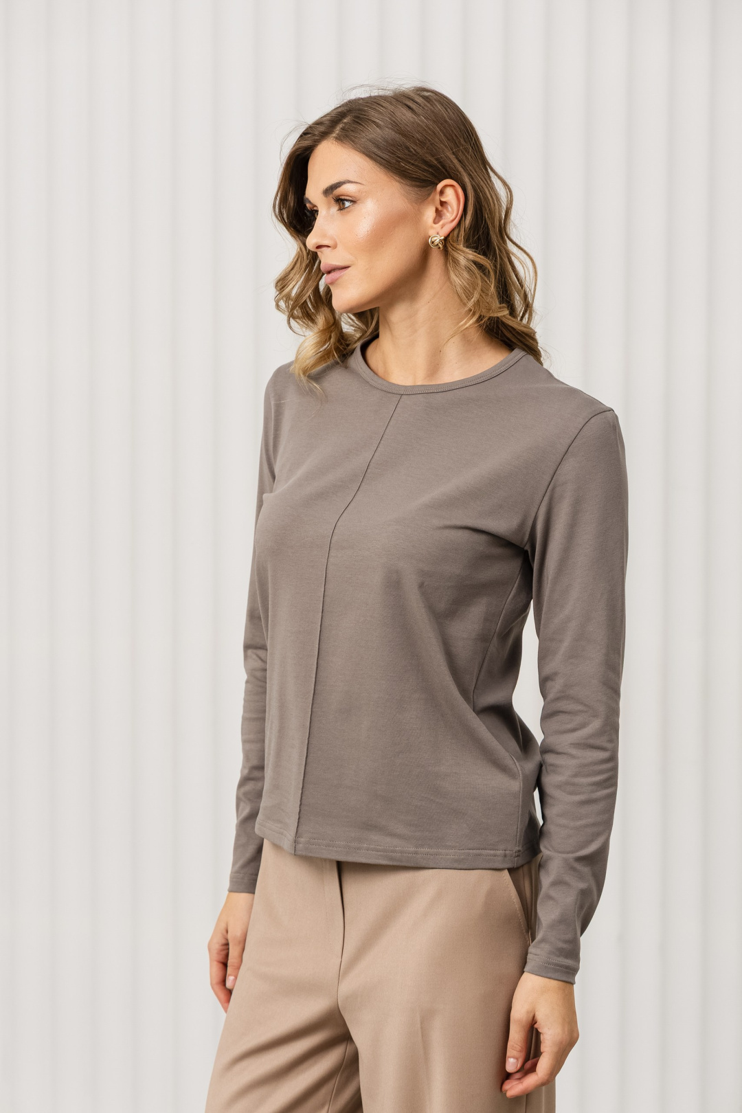 Джемпер Romgil РП0145-ХЛ2 пепел - фото 3