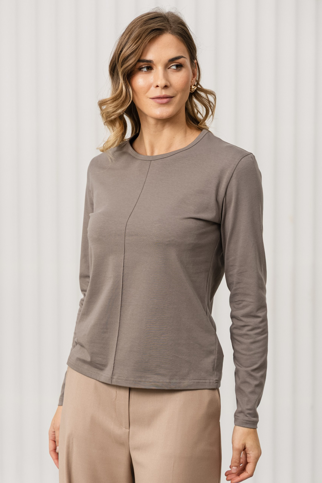 Джемпер Romgil РП0145-ХЛ2 пепел - фото 5